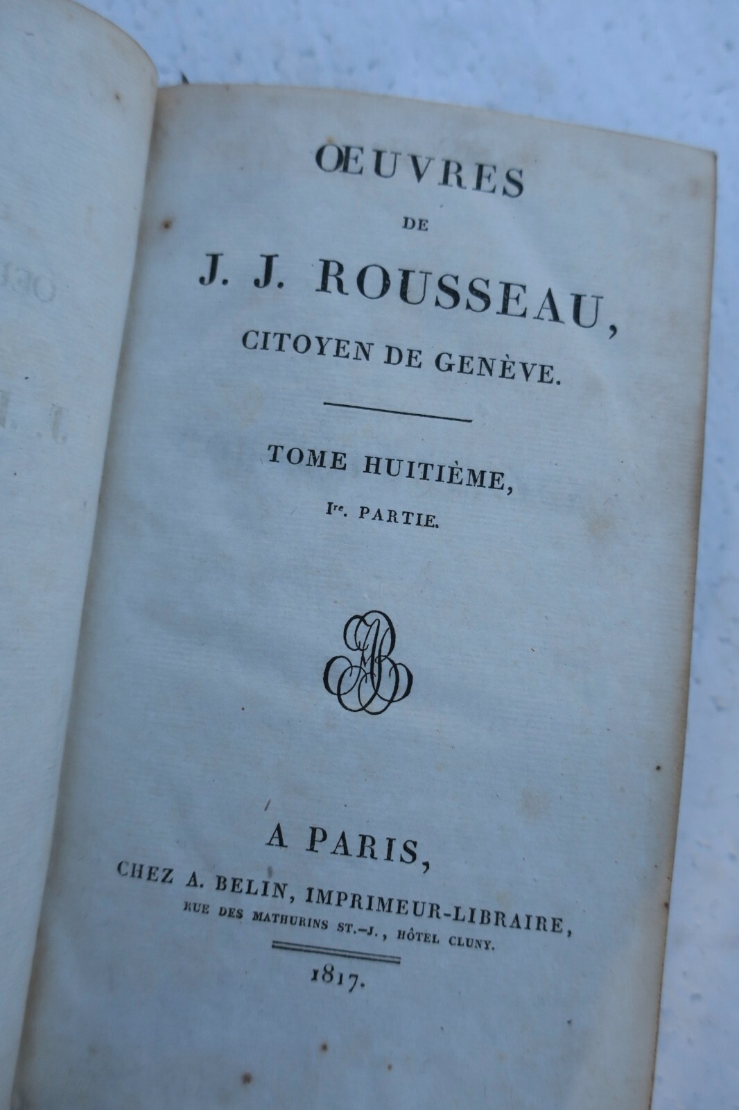Gesammelte Werke von J.-J. Rousseau - Image 8