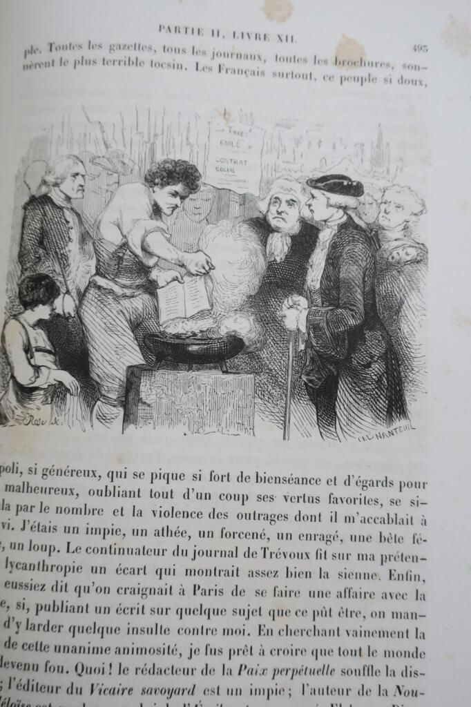 ROUSSEAU, Jean-Jacques Confessions 1846