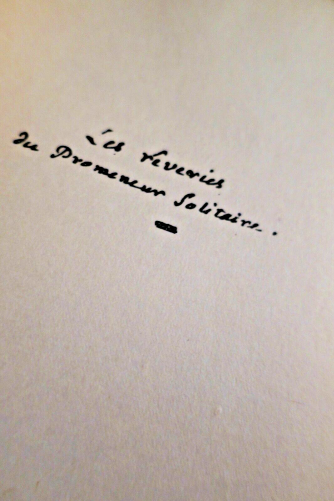 Kritische Ausgabe von Rousseaus Reflexionen