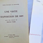 ROUSSEAU Le Douanier TZARA Tristan (préface) Une visite à l’exposition BRETON - La Librairie Antique
