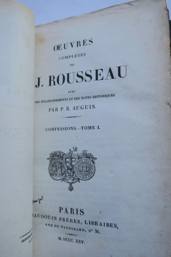 Vollständige Werke von Rousseau
