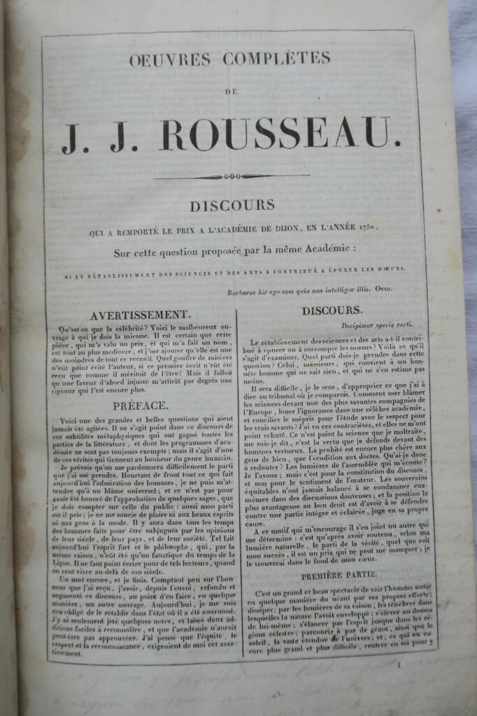 Complete Works in two volumes, remarkable typographic density