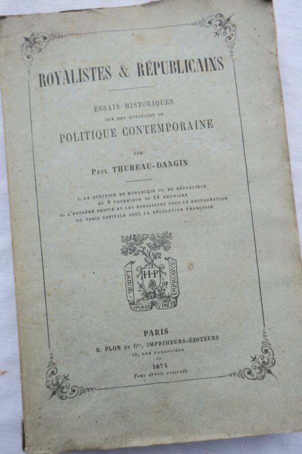 Historische Analyse politischer Fragen