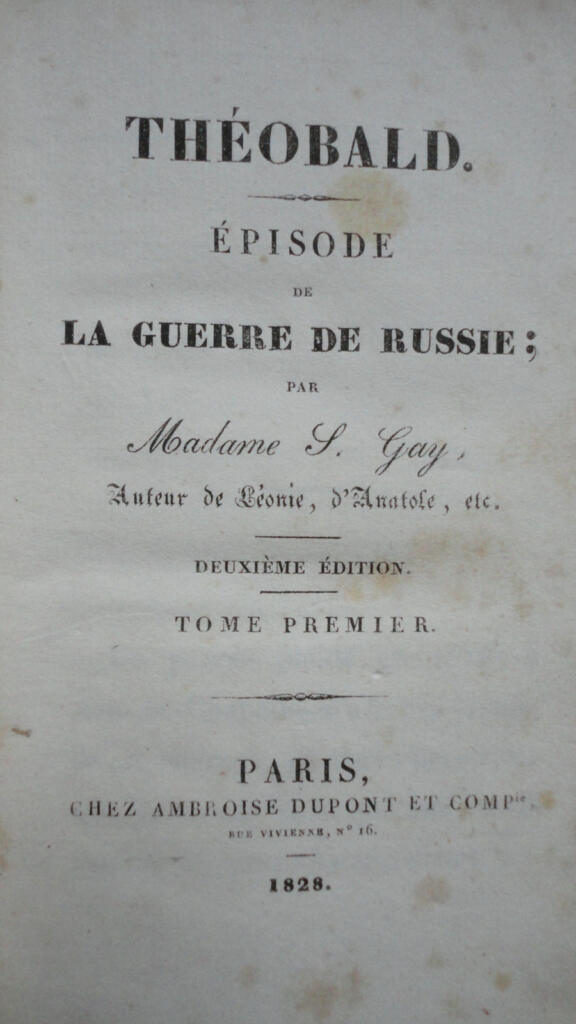 Russie Episode de la guerre en Russie S. Gay 1828
