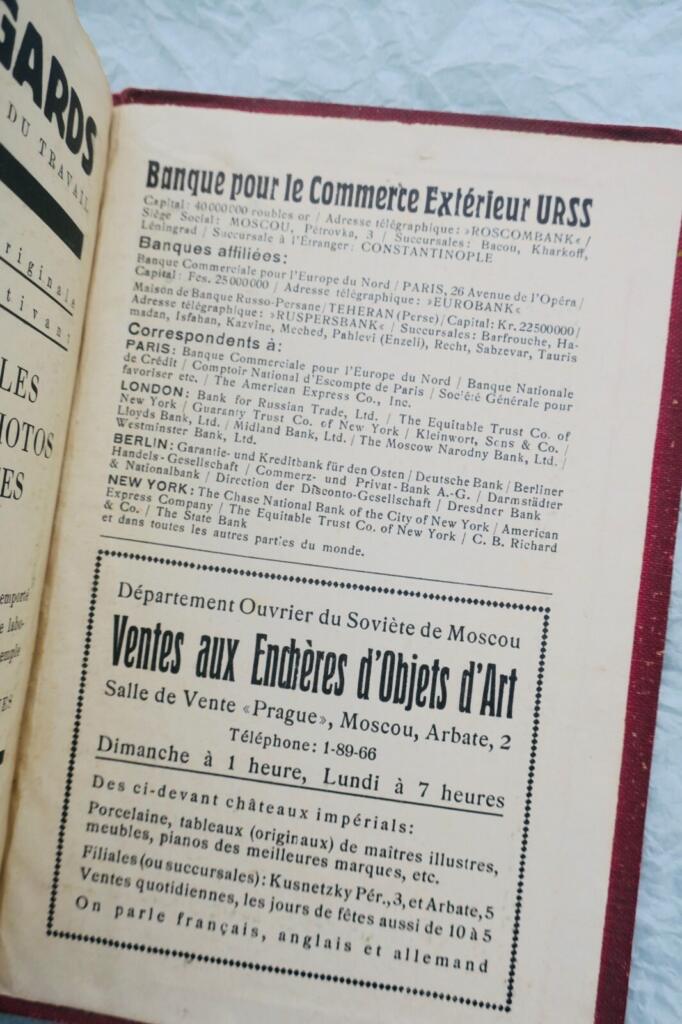Soviet Union Travel Guide 1928