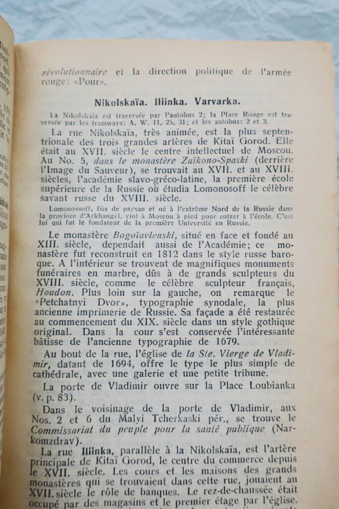 Soviet Union Travel Guide 1928