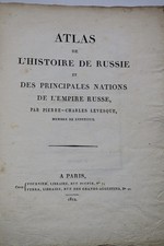 Russie LEVESQUE Atlas de l'Histoire de Russie, et des principales nations de ... – Image 3