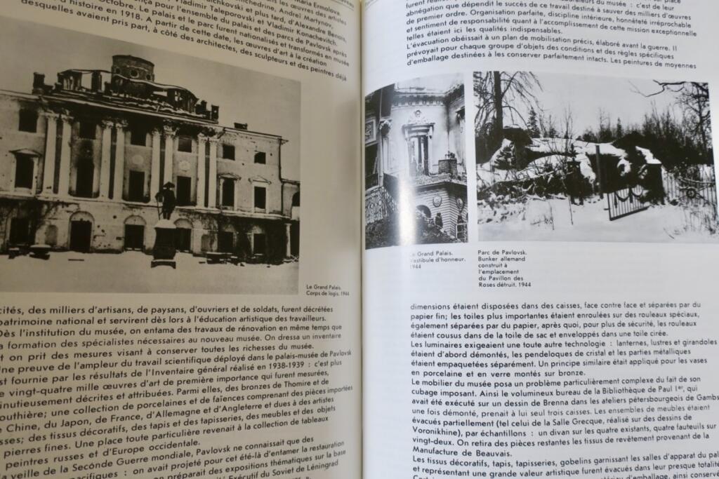 Russie Petrodvorets Pouchkine Pavlovsk ruines et renouveau