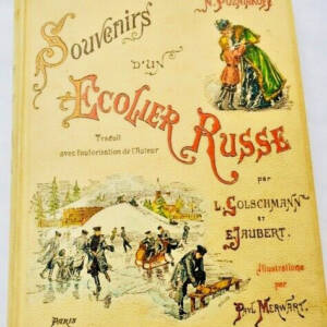 Russie Pozniakoff Souvenirs d'un écolier russe