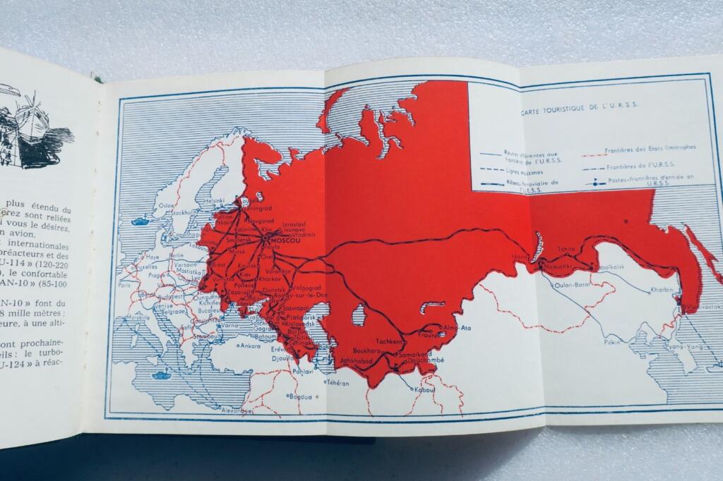 Russie voyage en U.R.S.S. MOSCOU