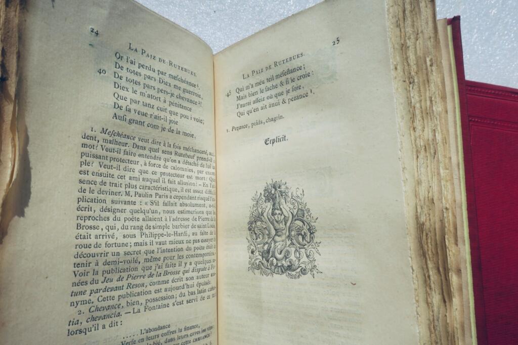 Vollständige Werke eines Trouvères aus dem 13. Jahrhundert
