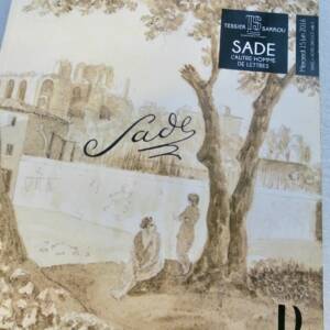 SADE Catalogue l'autre homme de lettres 2016