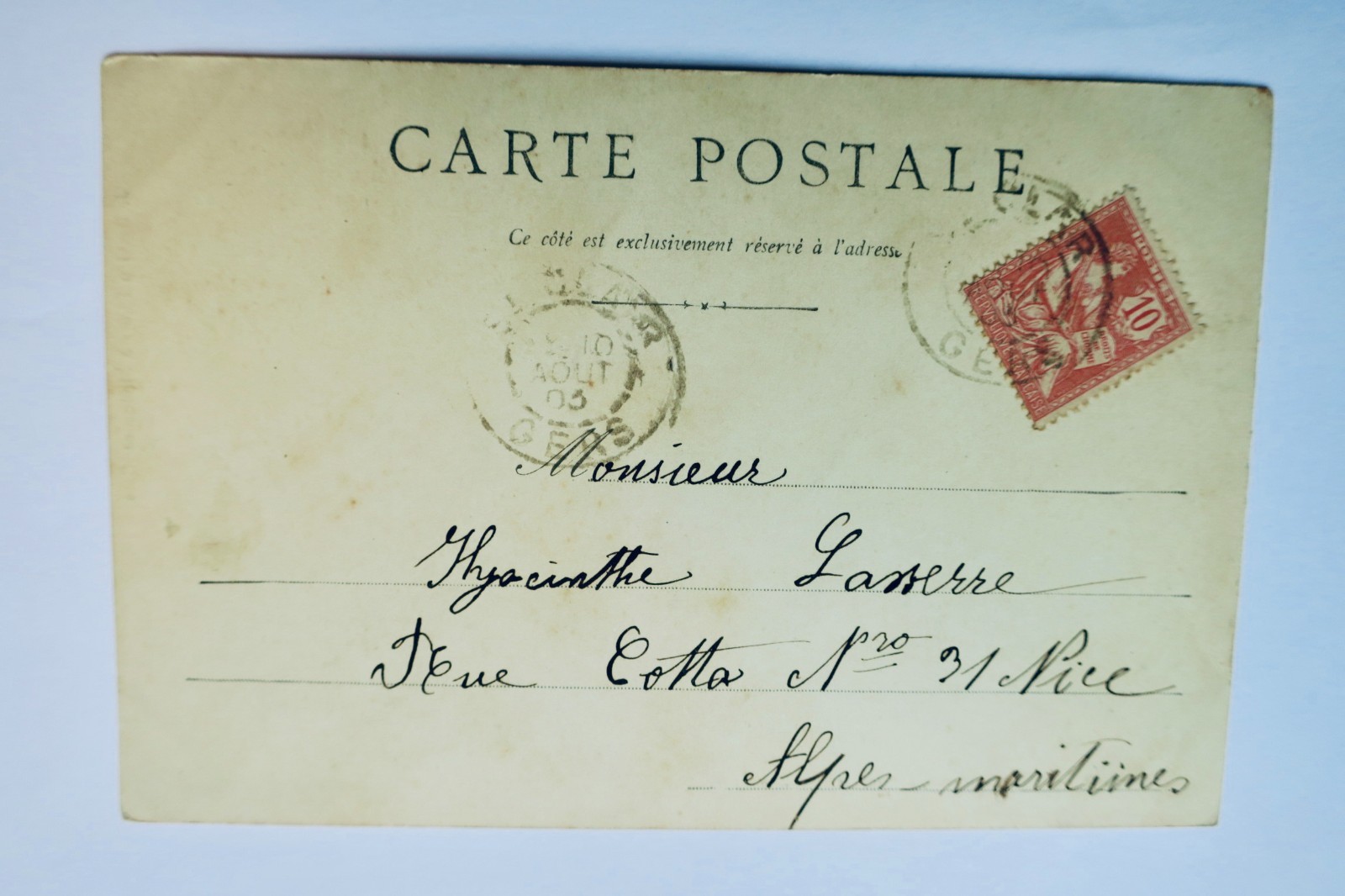 圣克莱尔1903年，阿尔萨斯-洛林法院，热尔省 - La Librairie Antique