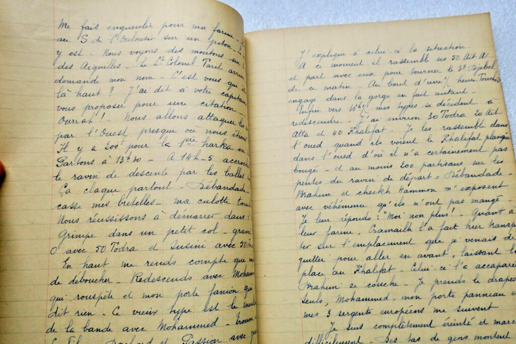 Saint-Cyr Marokko 1933 & Militärleben 6. RTS
