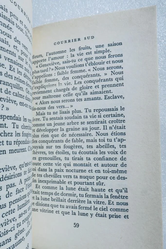 SAINT-EXUPÉRY Antoine de Courrier Sud 1967