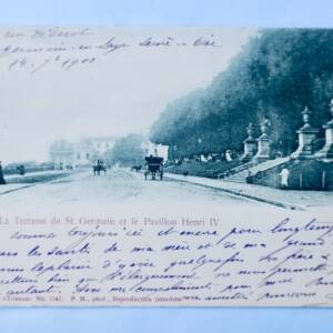 Saint-Germain en Laye terrasse & pavillon Henri IV 1902