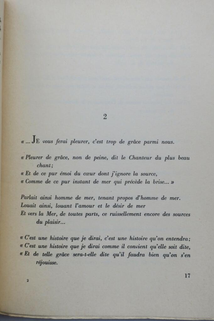 SAINT-JOHN PERSE AMERS Gallimard 1960
