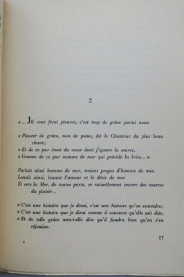 Poetische Meditation über Seefahrt und Existenz
