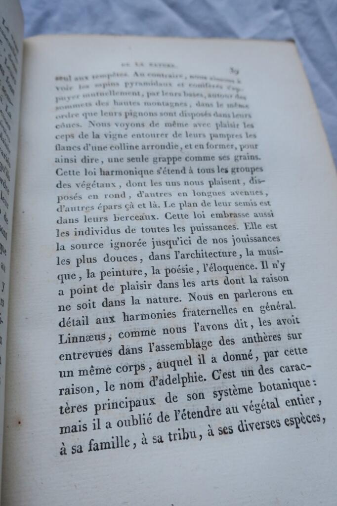 SAINT-PIERRE HARMONIES DE LA NATURE 1815