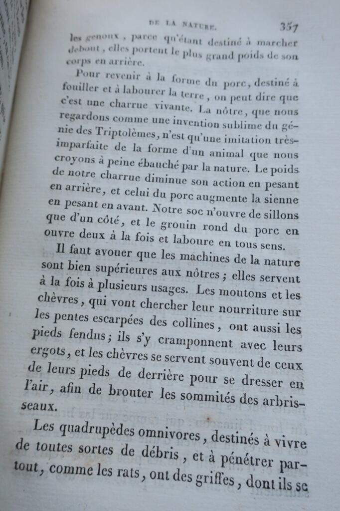 SAINT-PIERRE HARMONIES DE LA NATURE 1815