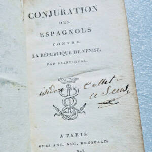 SAINT-REAL. Conjuration de Espagnols contre la République de Venise...