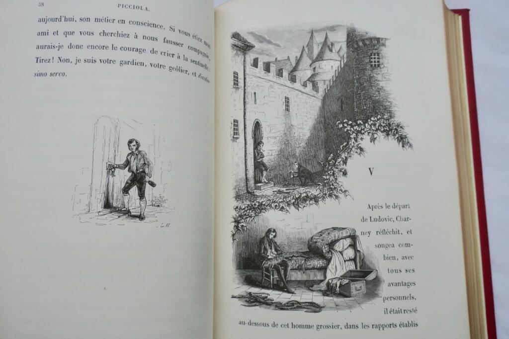 SAINTINE PICCIOLA dessins de C. NANTEUIL…