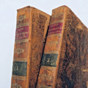 Salmon Dictionary French-English & English French 1827