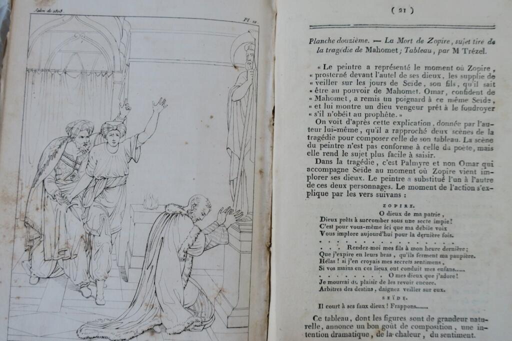 Salon-Katalog von 1808