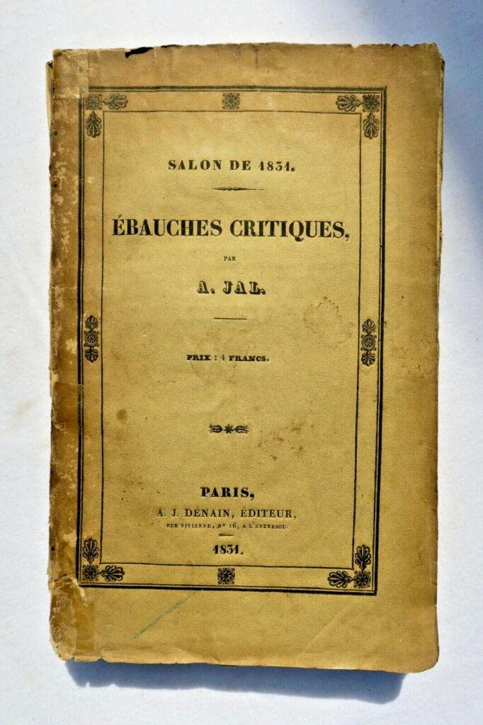 Critical Drafts from the 1831 Salon