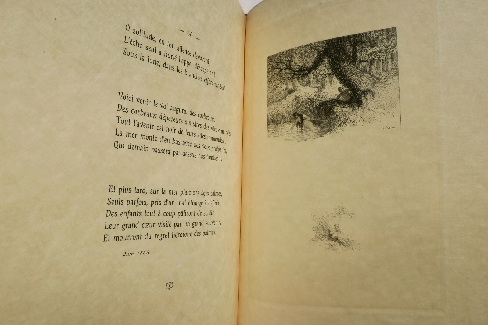 reliure SAMAIN Le Chariot d'or illust- Charles Chessa Reliure de Nolhac - Image 6