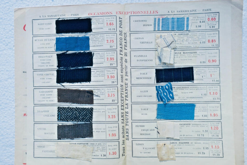 samaritaine été 1914 supplément échantillonné