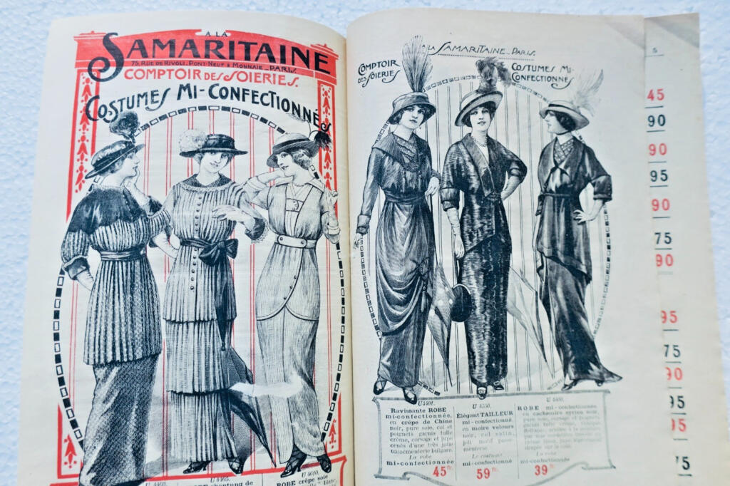 samaritaine été 1914 supplément échantillonné