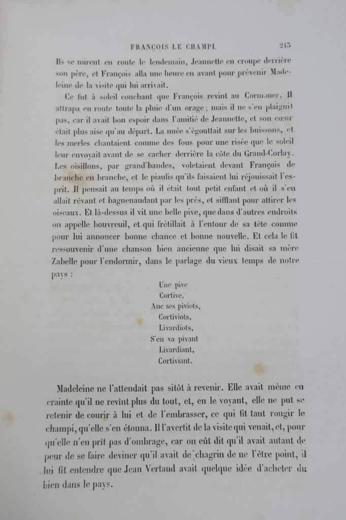 Georges Sand's pastoral tales