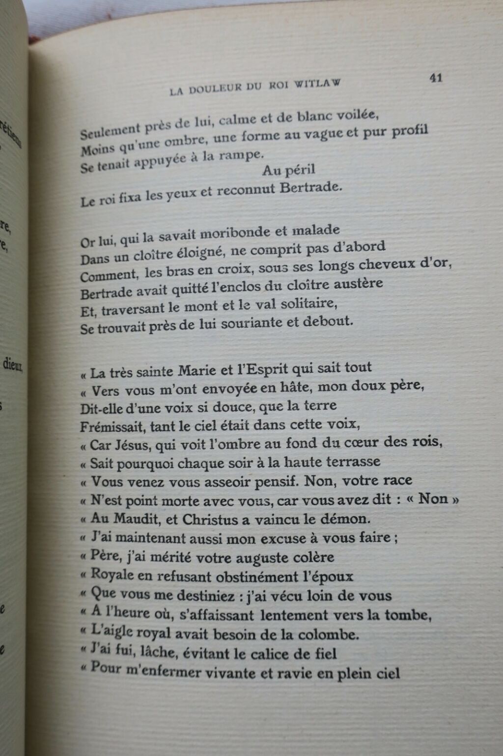 Sang des Dieux 1920