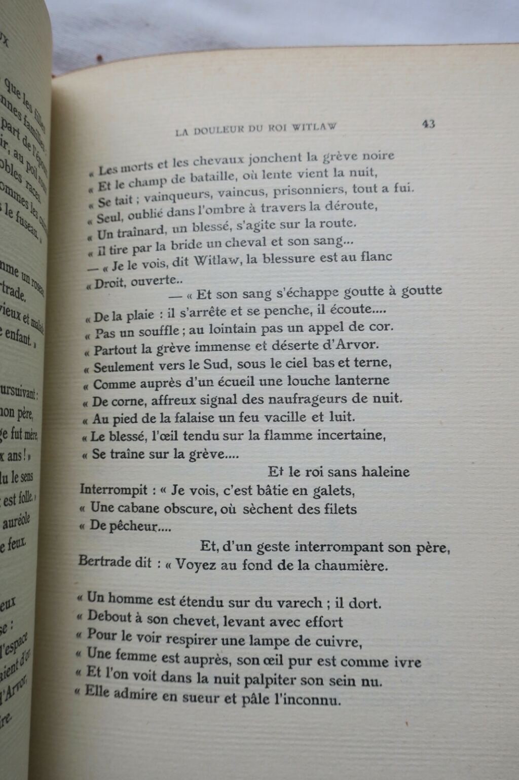 Sang des Dieux 1920