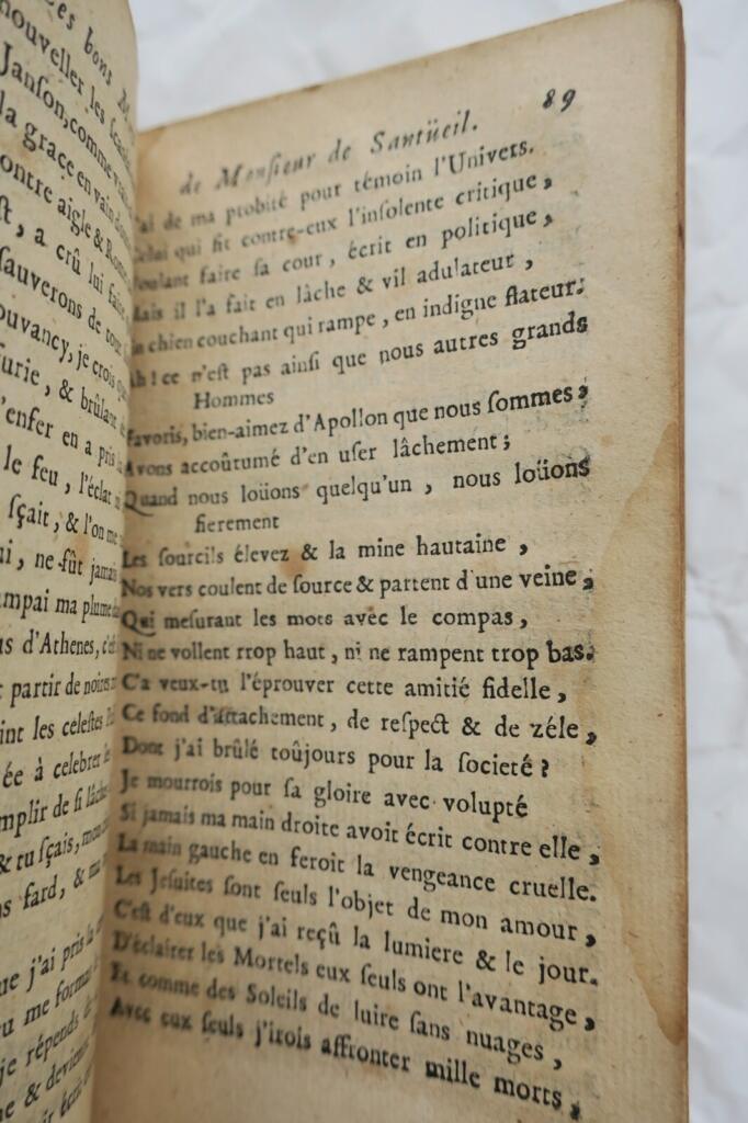 Witzige Bemerkungen von Monsieur de Santeuil