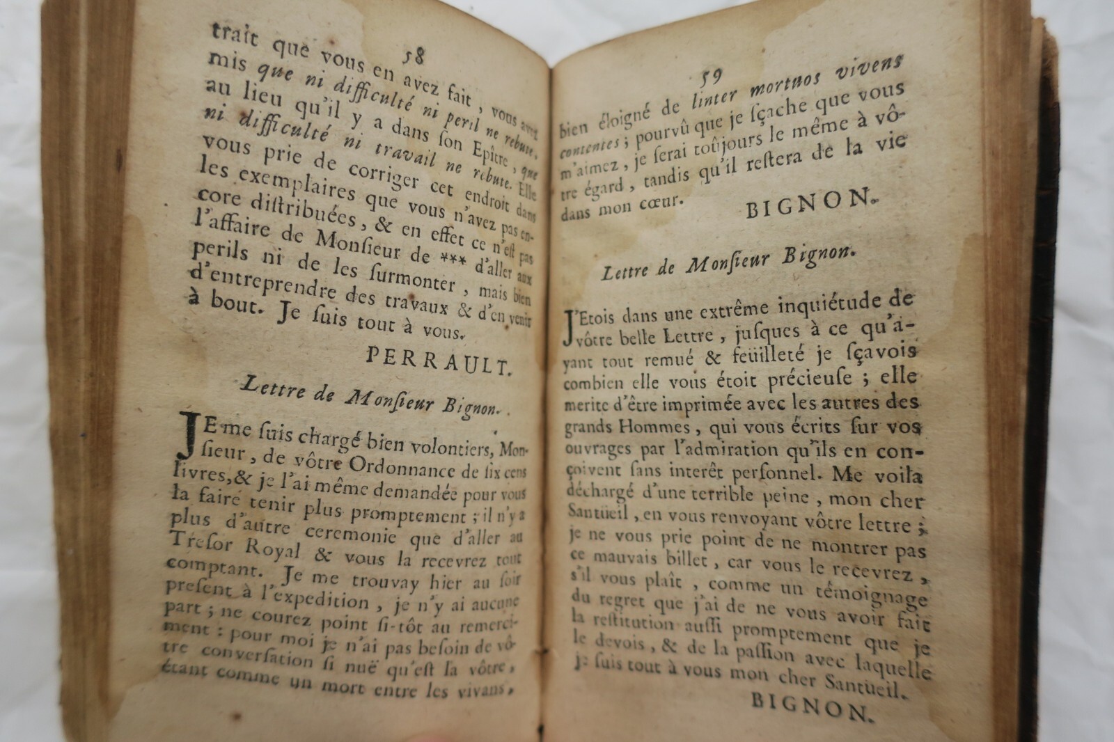 SANTEUILLIANA OU LES BONS MOTS DE MONSIEUR DE SANTEUIL 1710 - La Librairie Antique