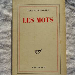SARTRE (Jean-Paul) Les Mots Paris, Gallimard, 1964 EO