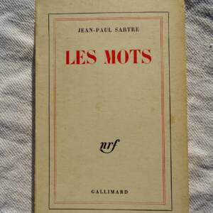 SARTRE (Jean-Paul) Les Mots Paris, Gallimard, 1964 EO