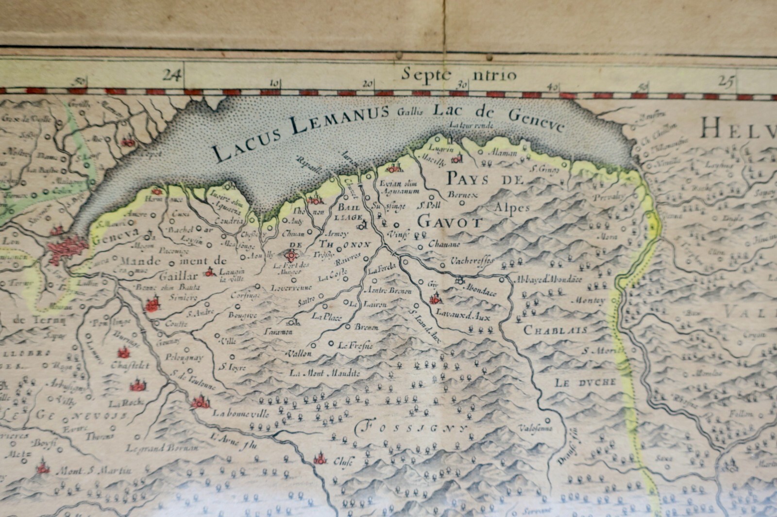 Karte von Savoie Ducatus - Image 6
