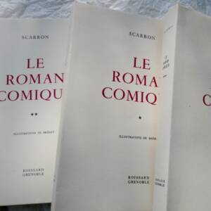 SCARRON LE ROMAN COMIQUE illustré par Bréhat