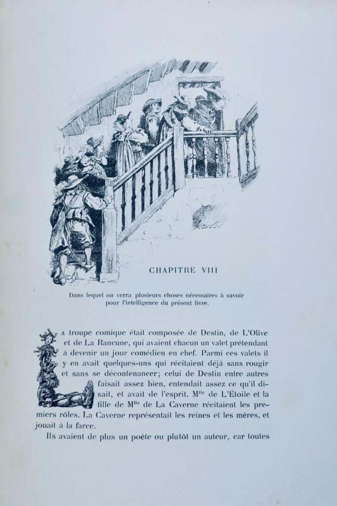 Scarrons Komischer Roman mit Ziers Illustrationen