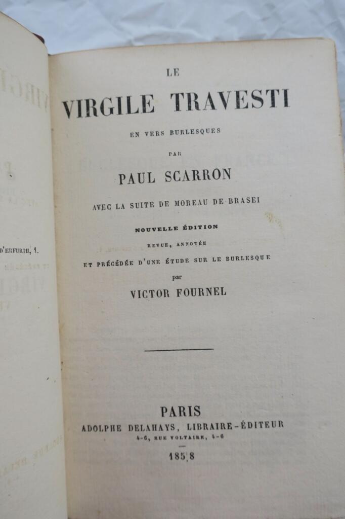 Burlesque adaptation of Virgil