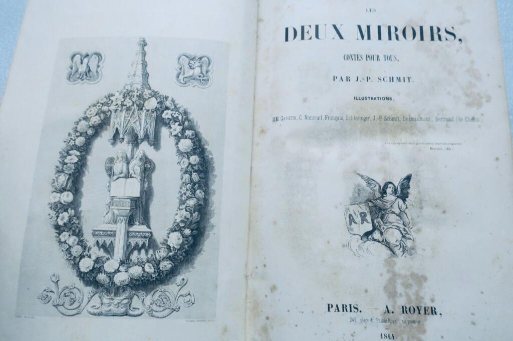 SCHMIT les deux miroirs GAVARNI & NANTEUIL & SCHMIT 1844