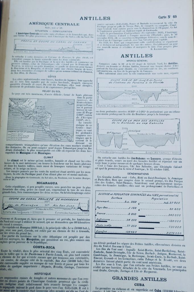 Modern Geography Atlas with Illustrations