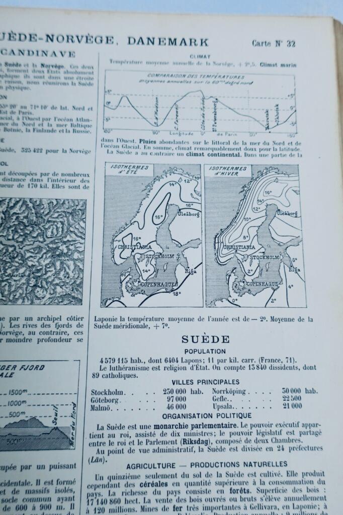 Comprehensive Atlas with 64 Color Maps and Ethnographic Data