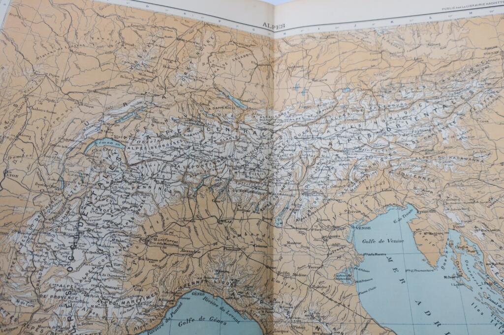 Comprehensive Atlas with 64 Color Maps and Ethnographic Data