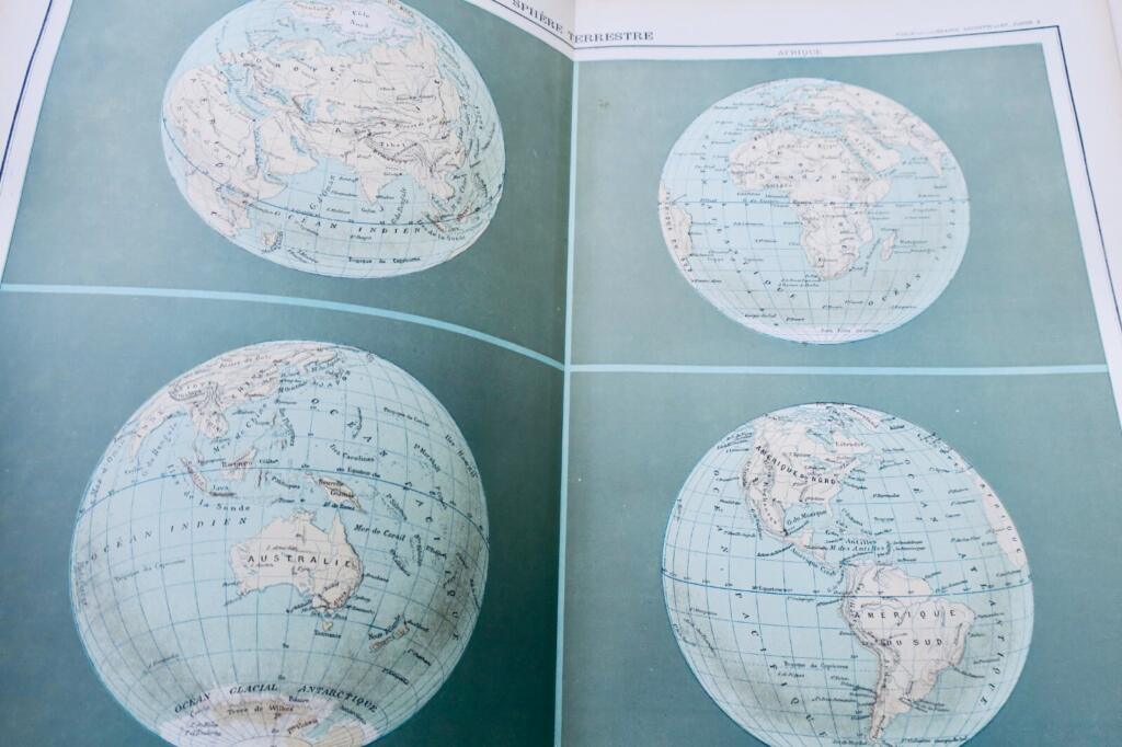 Comprehensive Atlas with 64 Color Maps and Ethnographic Data