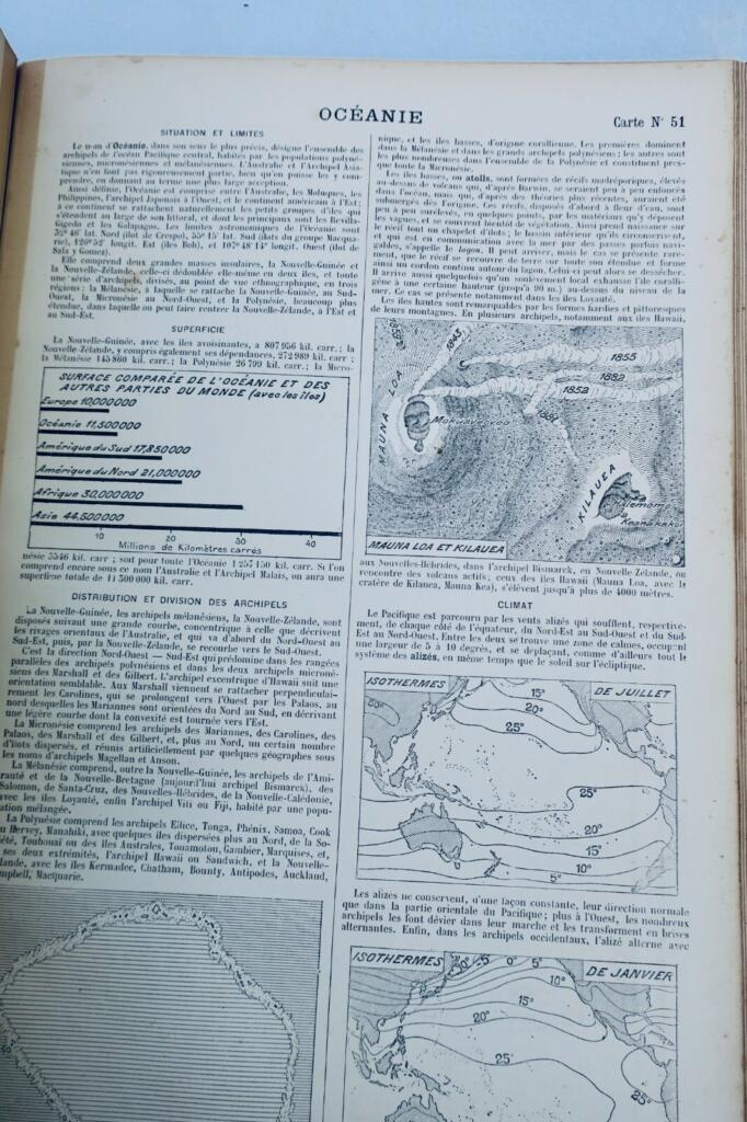 Modern Geography Atlas with Illustrations
