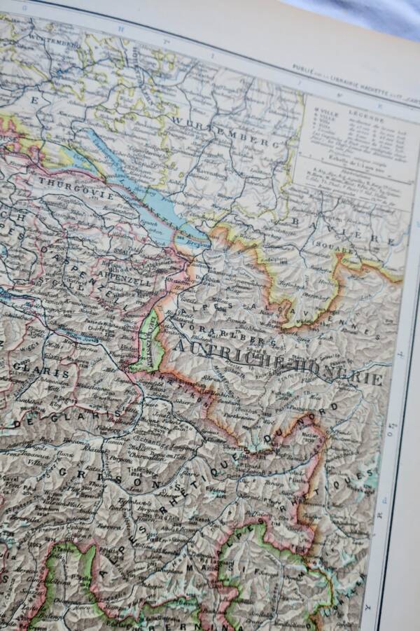 Schrader Atlas de Géographie Moderne 1901